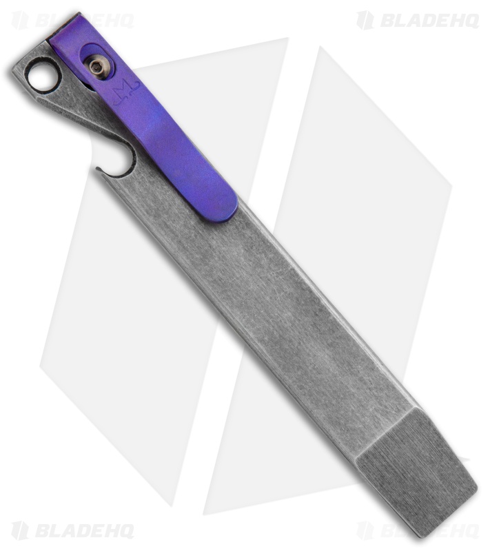 Maverick Customs 4.75" 5160HC Pocket Pry Bar Tool - Stonewash