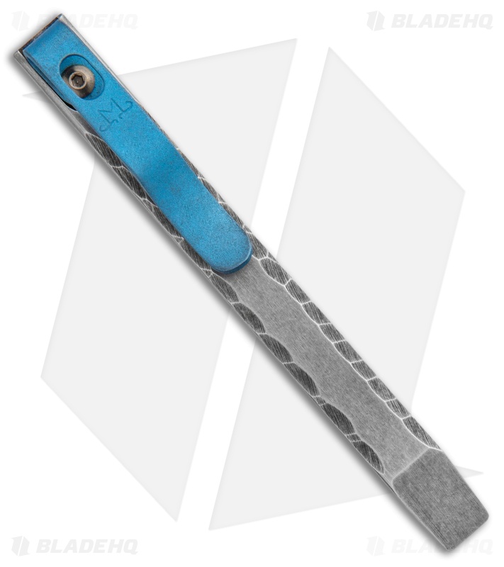 Maverick Customs 4" Slim 1080HC Pocket Pry Bar Tool - Stonewash/Rock
