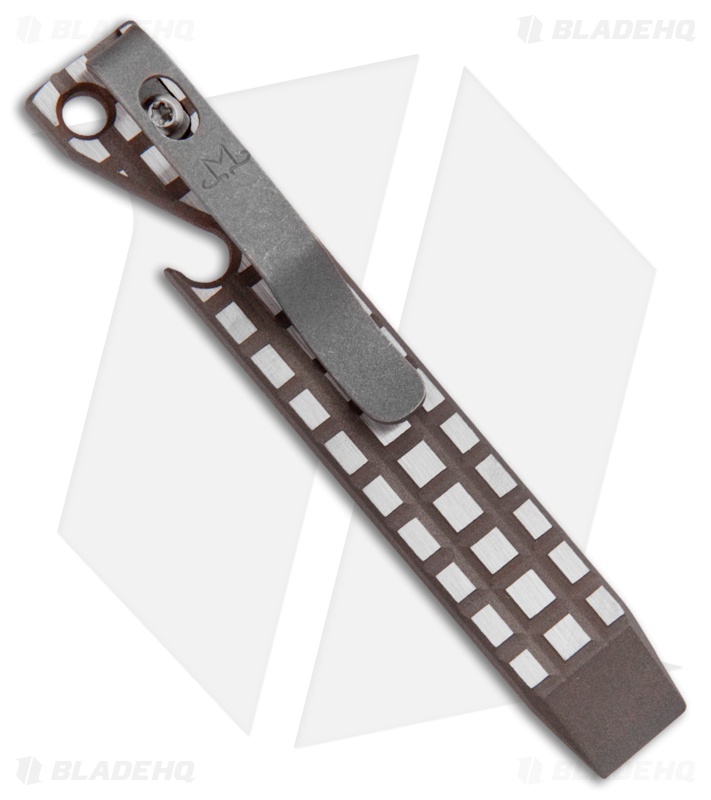 Maverick Customs 4" Titanium Pocket Pry Bar Tool - Frag Tuxedo