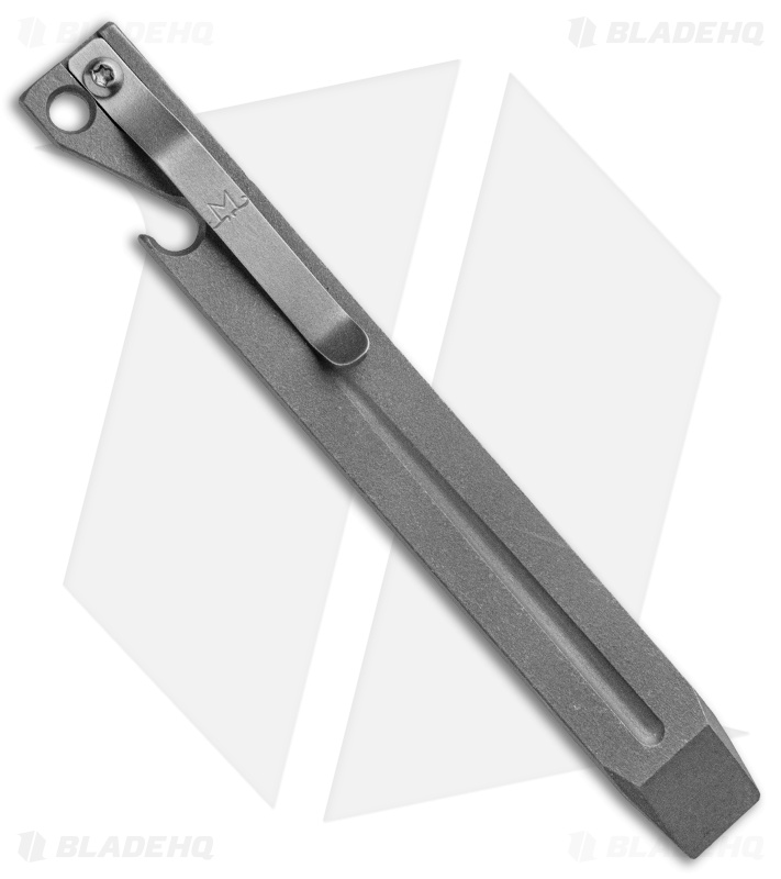 Maverick Customs 5.25" Titanium Pocket Pry Bar Tool - Aero Fuller Stonewash