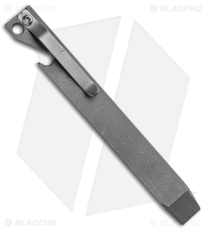 Maverick Customs 5.25" Titanium Pocket Pry Bar Tool - Standard Stonewash