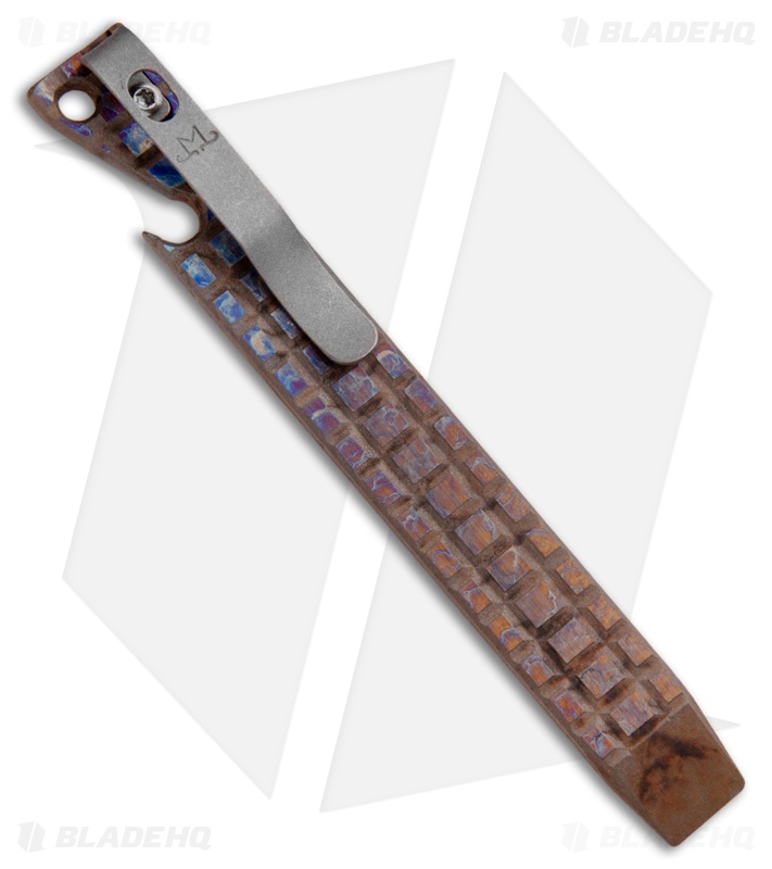 Maverick Customs 5.25" Titanium Pocket Pry Bar Tool - Frag Tesla/Vulcan
