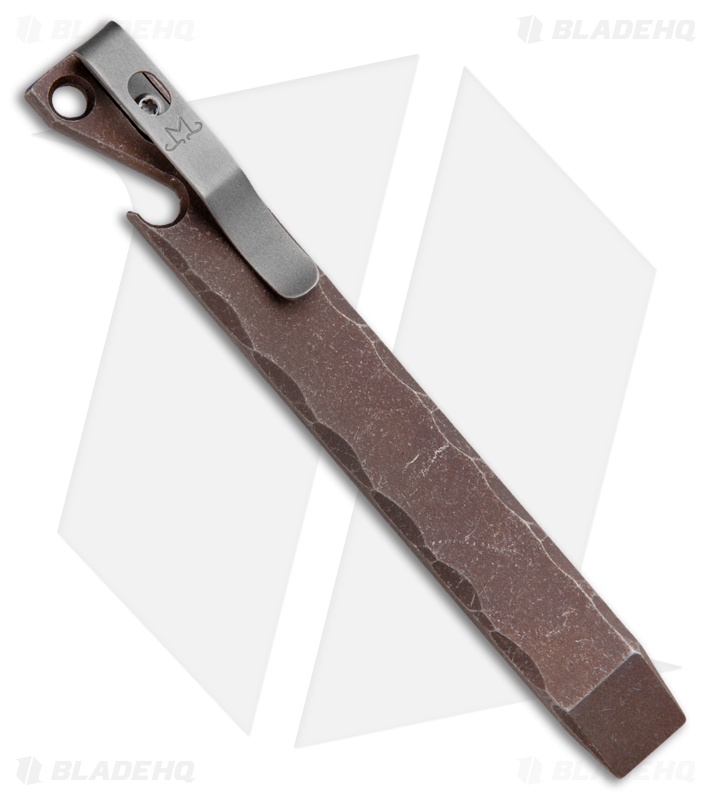 Maverick Customs 5.25" Titanium Pocket Pry Bar Tool - Rock Bronze