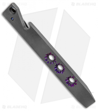 Maverick Customs 5" Titanium Pocket Pry Bar Tool - Shot Placement 