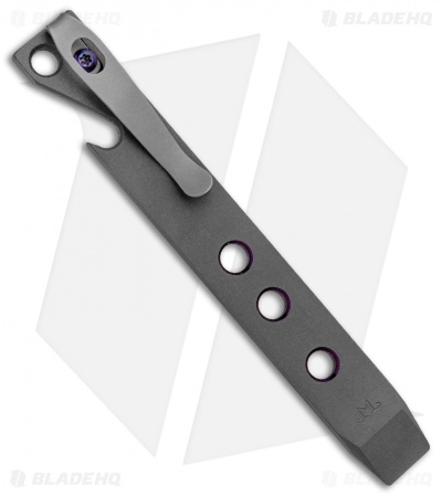 Maverick Customs 5" Titanium Pocket Pry Bar Tool - Shot Placement 