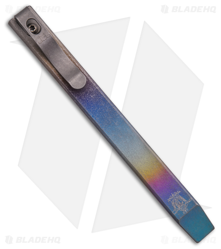 Maverick Customs 5.25" Slim Ti Pocket Pry Bar Tool - Spectrum
