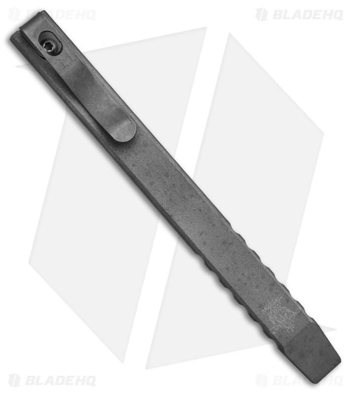 Maverick Customs 5.25" Slim Ti Pocket Pry Bar Tool - Milled Gray
