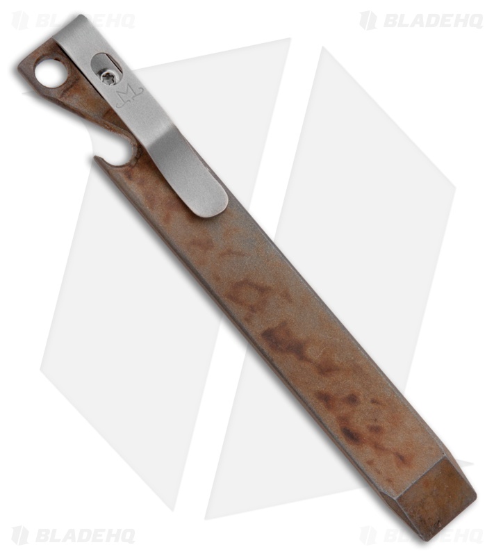 Maverick Customs 5" Titanium Pocket Pry Bar Tool - Vulcan