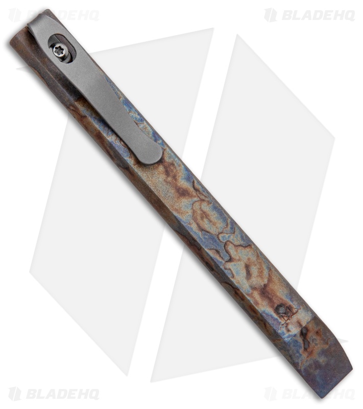 Maverick Customs 5" Titanium Hybrid Pocket Pry Bar Tool - Vulcan