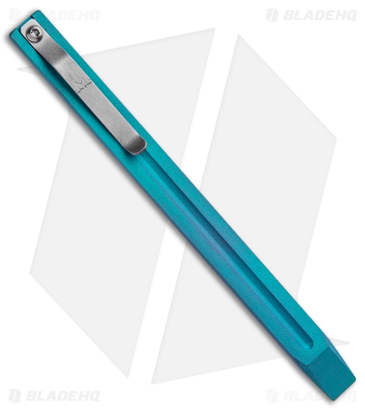 Maverick Customs 6" Titanium Pocket Pry Bar Tool - SlimFuller Green