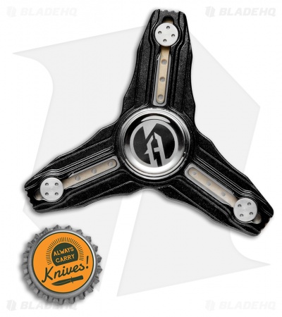 Maxace Andromeda Aluminum Fidget Spinner (Black)