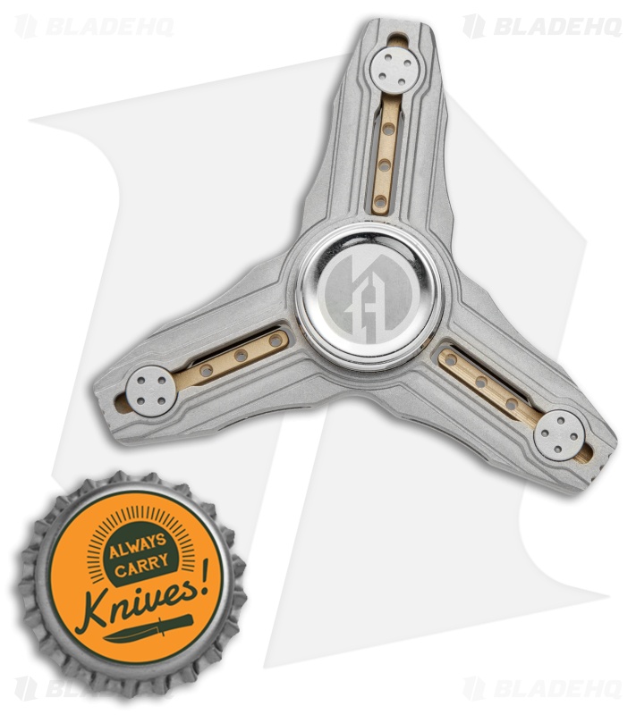 Maxace Andromeda Titanium Fidget Spinner (Gray)