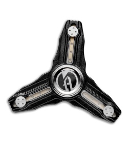 Maxace Andromeda Titanium Fidget Spinner (Black)