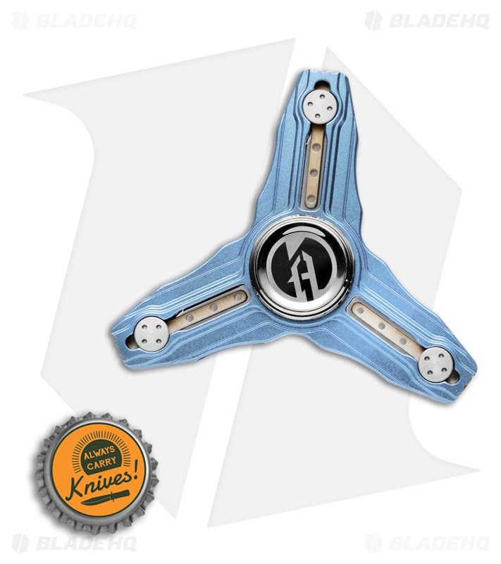 Maxace Andromeda Titanium Fidget Spinner (Blue)