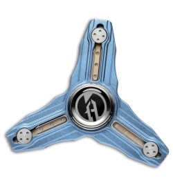 Maxace Andromeda Titanium Fidget Spinner (Blue)