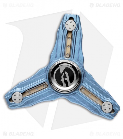 Maxace Andromeda Titanium Fidget Spinner (Blue)