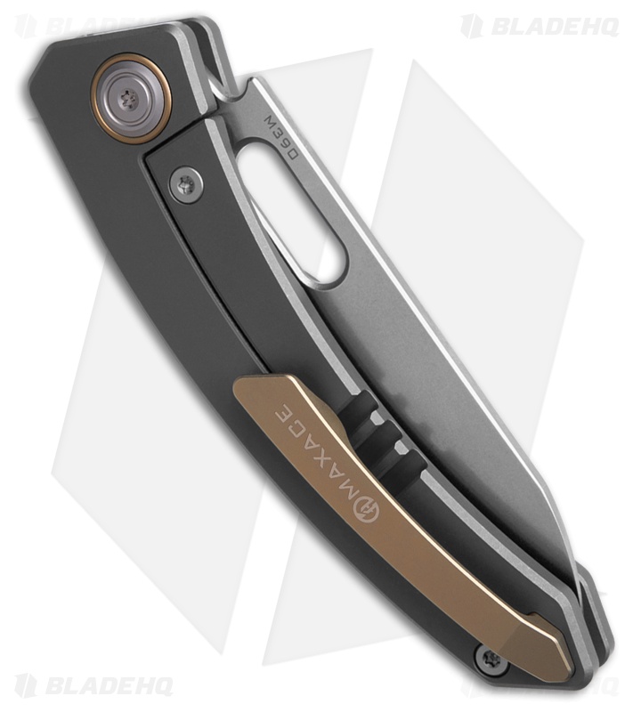Maxace Black Mirror Knife Titanium/80's CamoCarbon | SW