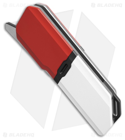 Maxace Capsule III Liner Lock Knife Red/White Titanium (2.6" M398 DLC) MM49-1-A
