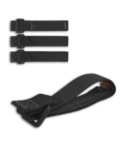 Maxpedition 3" TacTie Attachment Strap System (Pack of 4) Black 9903B