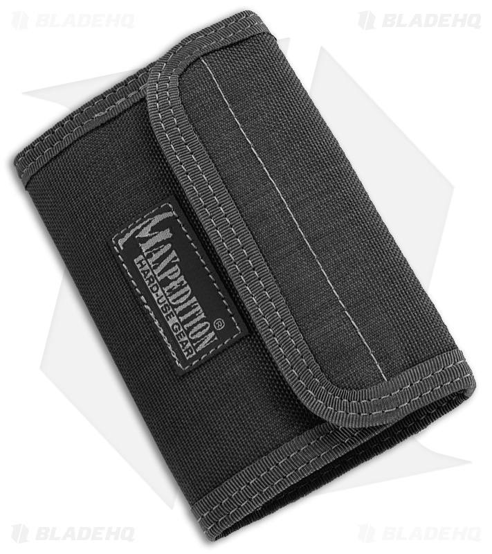 Maxpedition Spartan Black Wallet 0229B