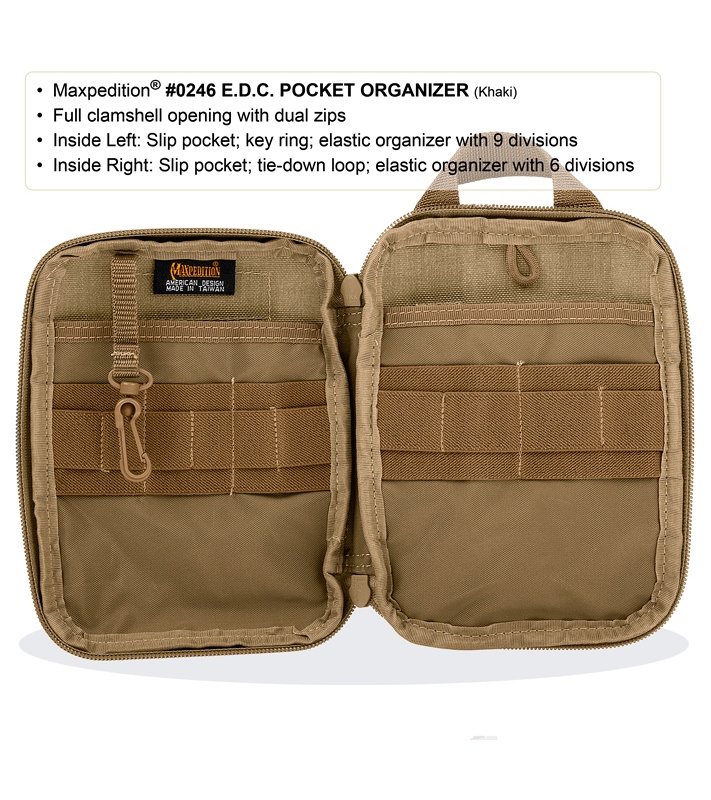 maxpedition シトカ E.D.C. Pocket Organizer | Maxpedition – MAXPEDITION