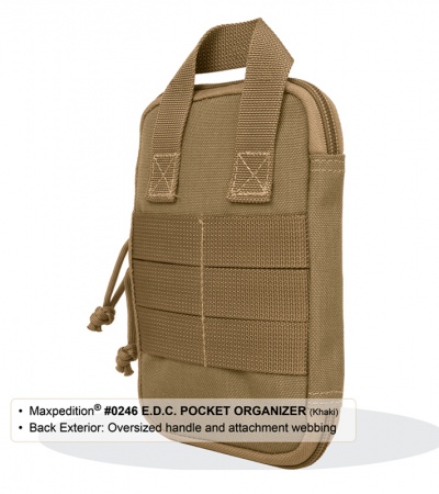 Outdoor EDC Pouch Utility Molle Pouch First Aid Pocket Organizer Bag With D Ring 