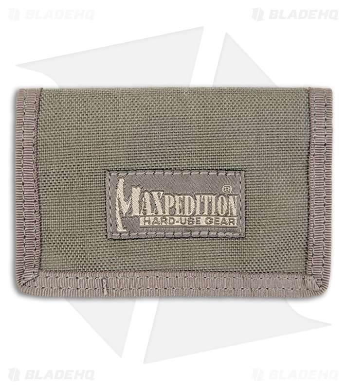 Maxpedition Micro Wallet Foliage Green Super Thin ID Holder 0218F