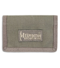 Maxpedition Micro Wallet Foliage Green Super Thin ID Holder 0218F