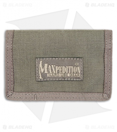 Maxpedition Micro Wallet Foliage Green Super Thin ID Holder 0218F