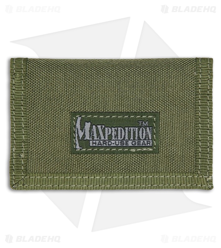 Maxpedition Micro Wallet OD Green Super Thin ID Holder 0218G