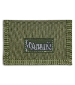 Maxpedition Micro Wallet OD Green Super Thin ID Holder 0218G