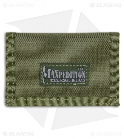 Maxpedition Micro Wallet OD Green Super Thin ID Holder 0218G