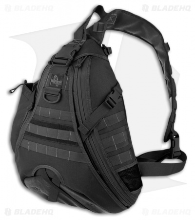 Maxpedition Black Monsoon Gearslinger Shoulder Pack Hydration 0410B