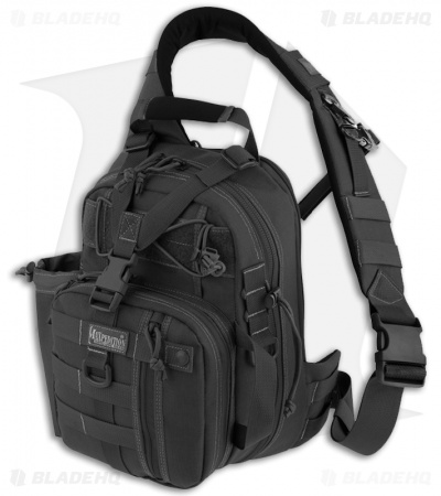 Maxpedition Noatak Gearslinger Black Shoulder Sling Bag Pack 0434B