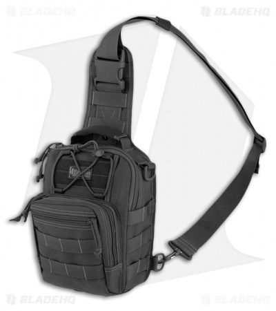 Maxpedition Remora Gearslinger Black Utility Bag - Blade HQ