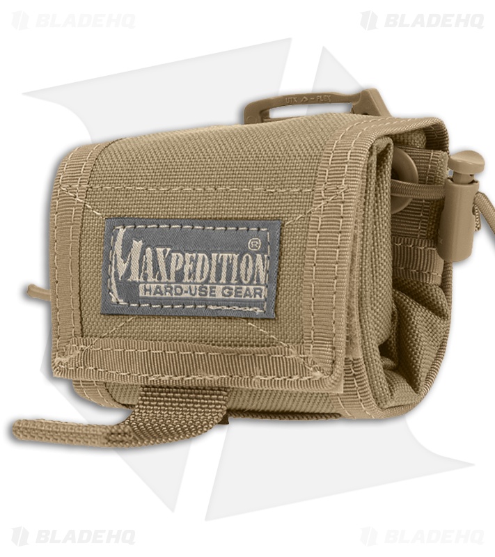 Maxpedition Rollypoly MM Khaki Folding Dump Utility Pouch 0208K
