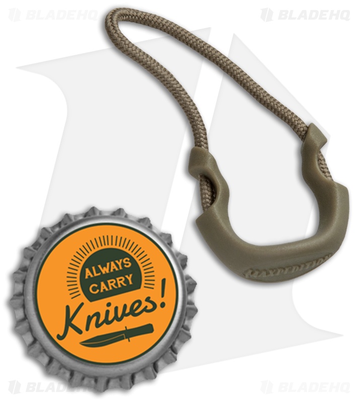 Maxpedition Positive Grip Zipper Pulls Large Tan PZLTAN