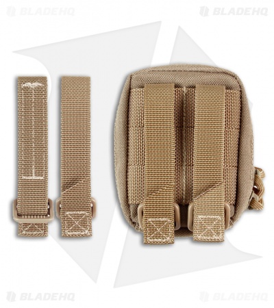 Maxpedition 3" TacTie Attachment Strap System (Pack of 4) Khaki 9903K