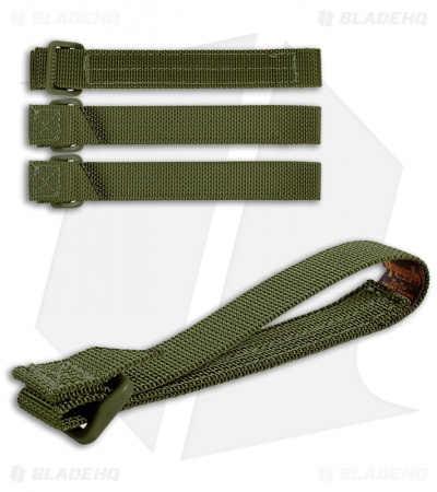 Maxpedition 5" TacTie Attachment Strap System (Pack of 4) OD Green 9905G