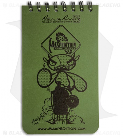 Maxpedition Rite in the Rain Pocket Notebook (3" x 5") Green