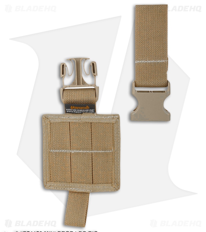 Maxpedition Mini Drop Leg Rig PALS Panel Khaki PT1170K