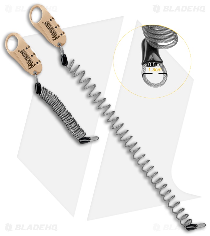 Maxpedition 3-Dial Combination Steel Cable Lock 