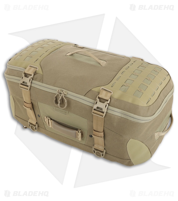 Maxpedition Ironstorm Backpack 62L Adventure Travel Bag Tan RSMTAN