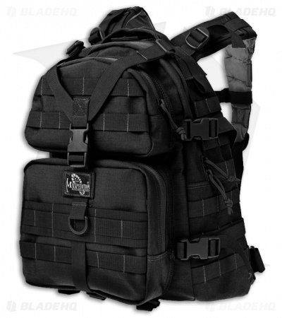 Maxpedition Condor II Black 2-Day Assault Backpack Hydration 0512B