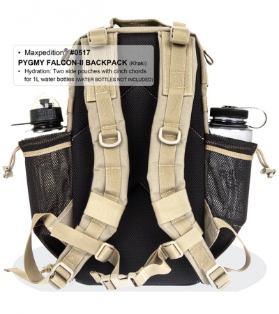 Maxpedition Pygmy Falcon II Black Backpack 0517B Blade HQ