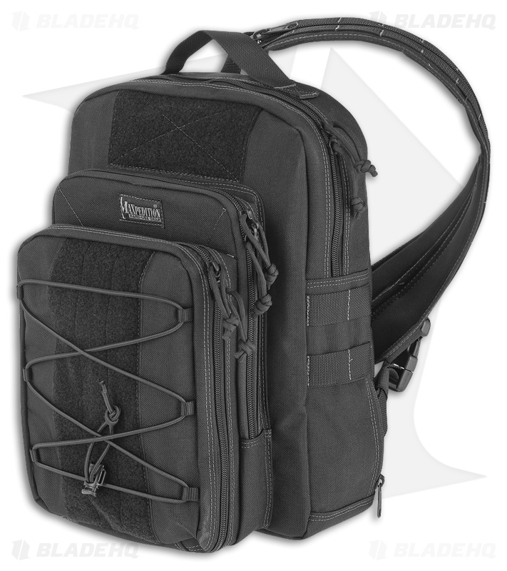 Maxpedition Duality Convertible Sling Bag Backpack Black PT1063B - Blade HQ