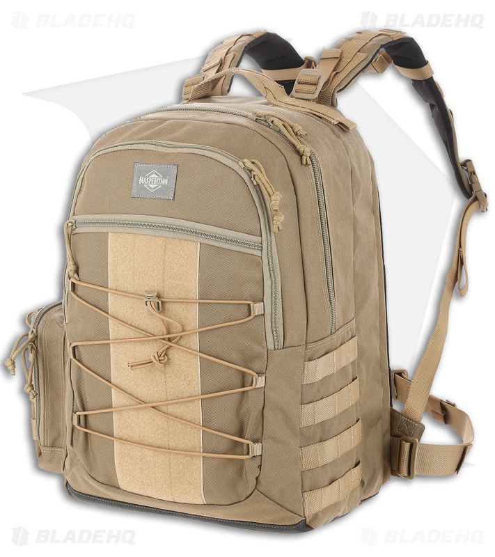 Maxpedition Ordnance Range Backpack w/ Dual Pistol Cases Khaki PT1491K