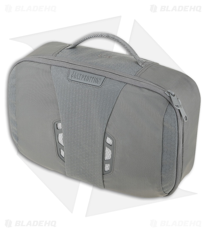 Maxpedition AGR Lightweight Toiletry Travel Bag Pack Gray LTBGRY Blade HQ