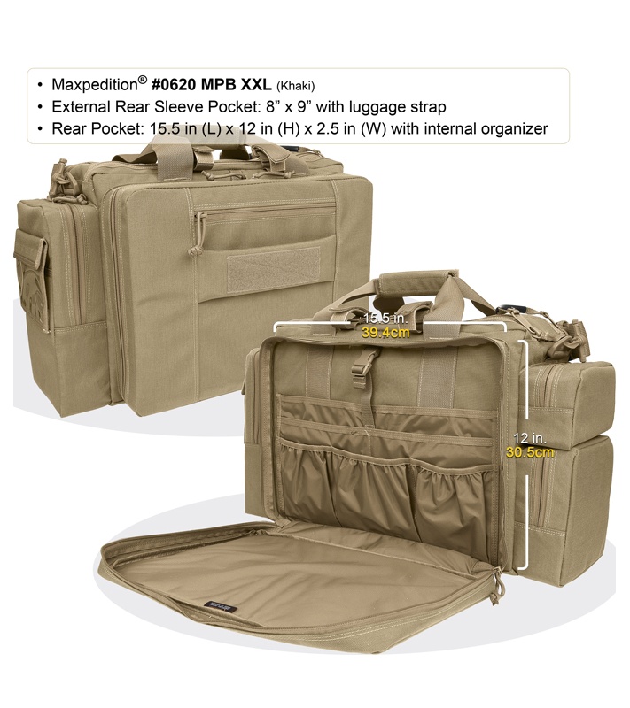 Maxpedition Mpb L Gear Multipurpose Bag Khaki 0620k Blade Hq Maxpedition Mpb L Gear Multipurpose Bag Khaki 0620k