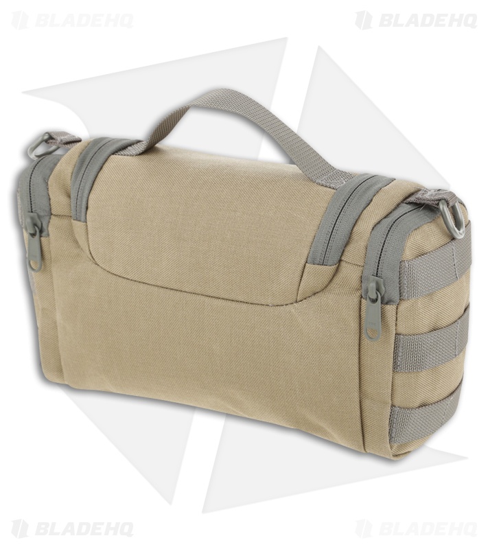 Maxpedition Aftermath Compact Toiletries Bag Khaki/Foliage Travel Case 1817KF
